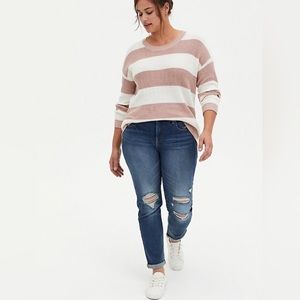 PULLOVER DROP SHOULDER SWEATER - SIZE 2X